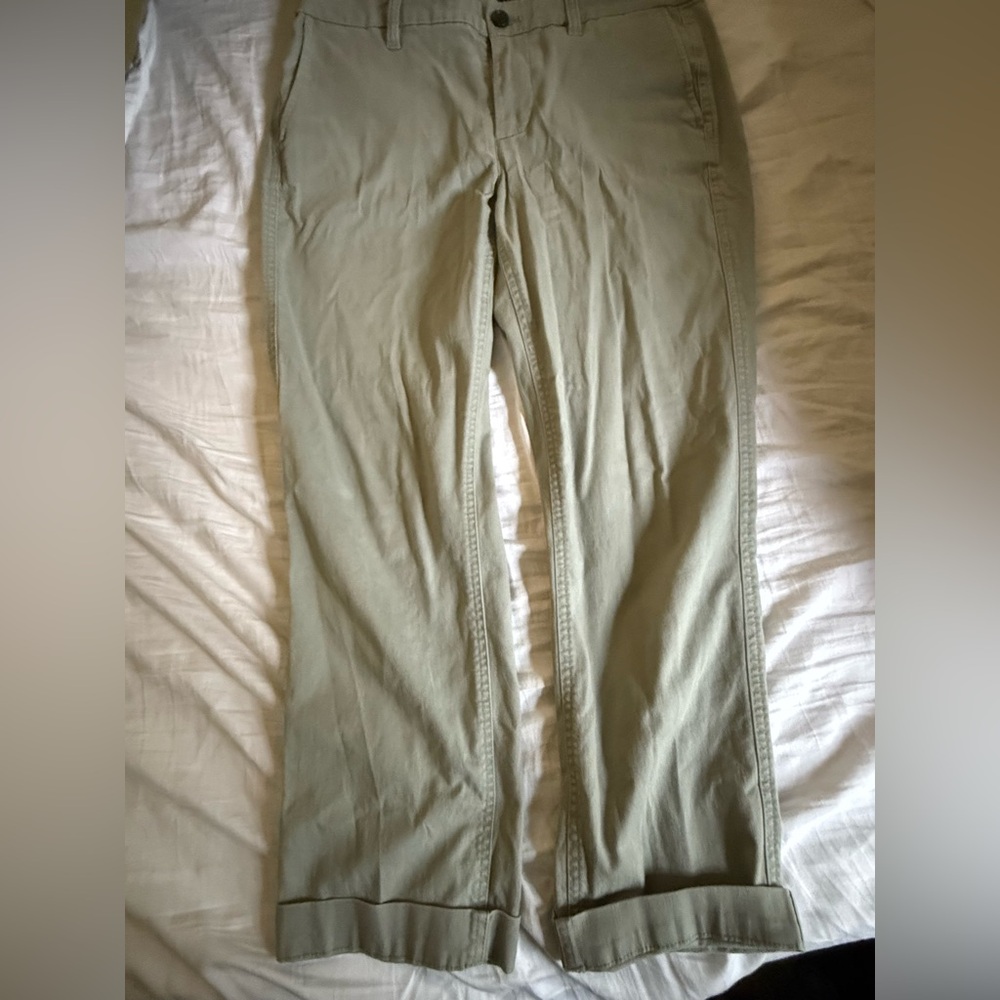 Women’s J. Crew Sage Green Trousers